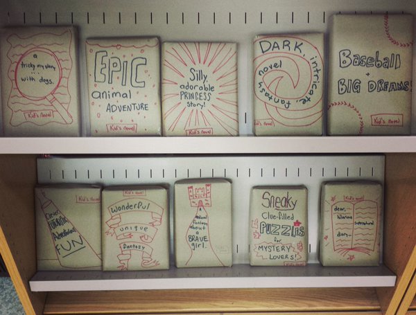 Blind Date With A Book Library Display Round Two Karissa In The Library