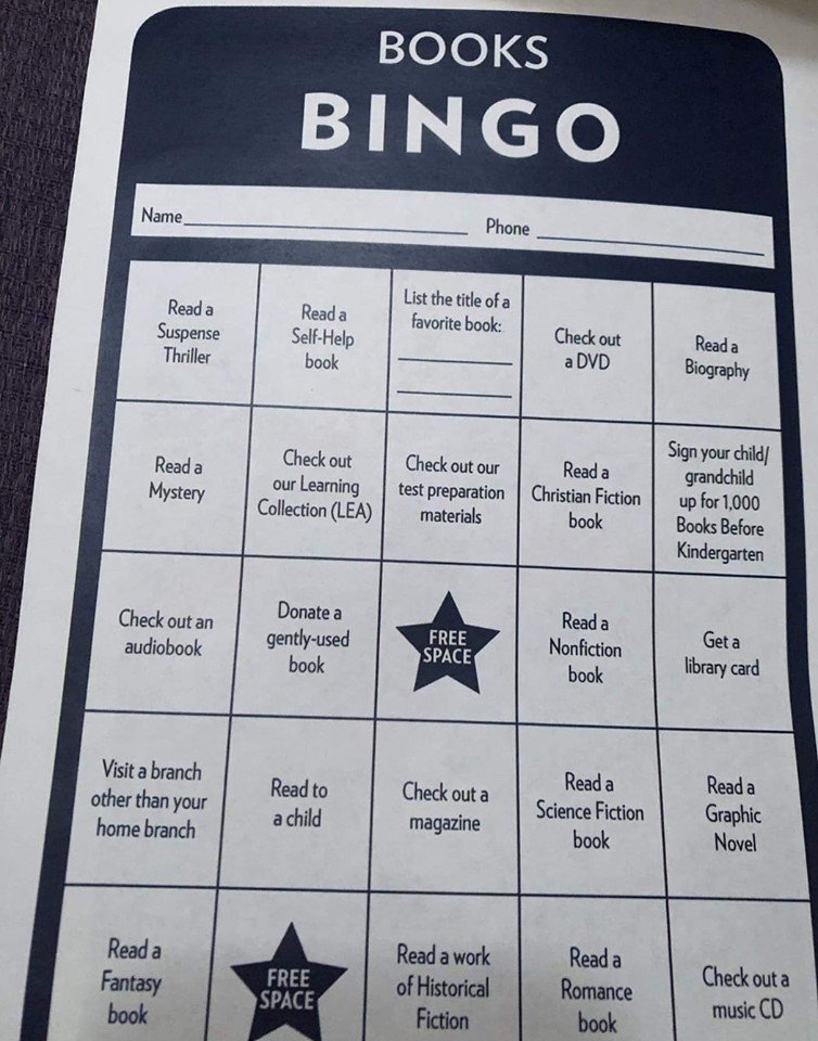Book Bingo: Dos, Don’ts, and … What Even? – Ontarian Librarian